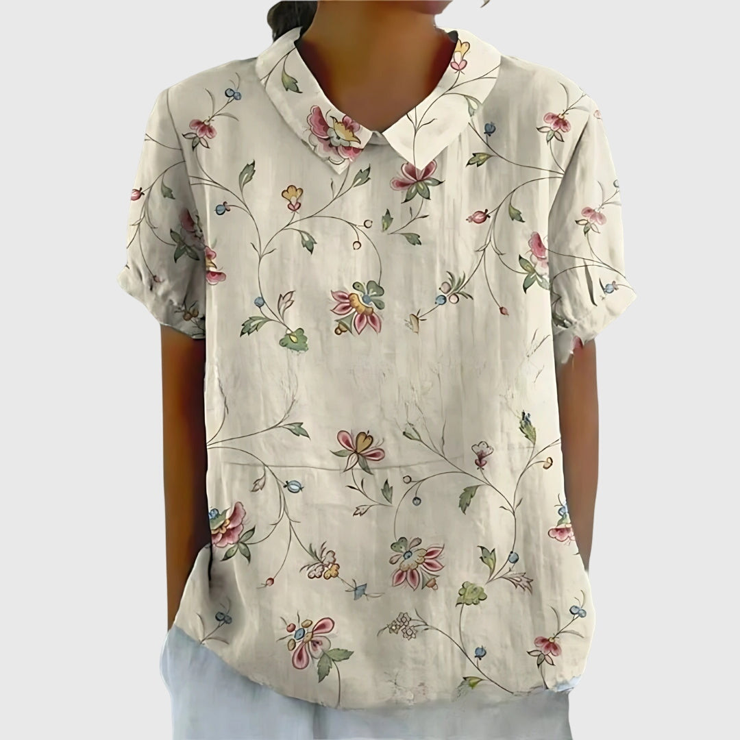 Jenna™ | Blouse Fleurie