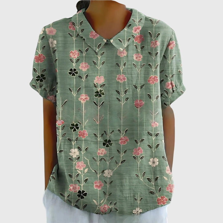 Jenna™ | Blouse Fleurie